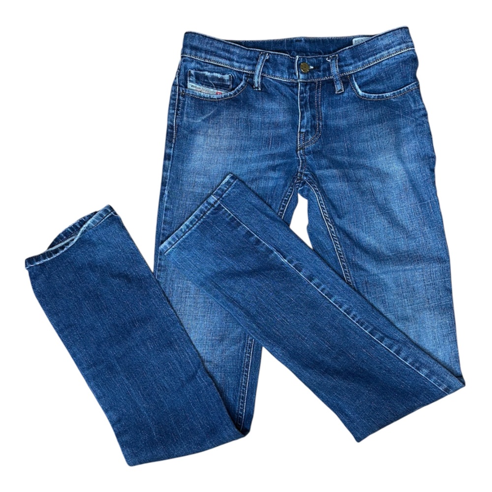 Diesel Liv Skinny Slim Fit Low Rise Jeans